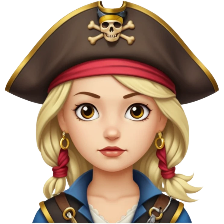 Une Princesse Pirates rebelles et t belle emoji