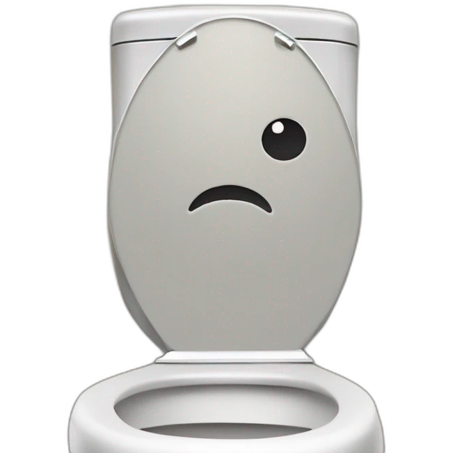Caca dans des toilettes emoji
