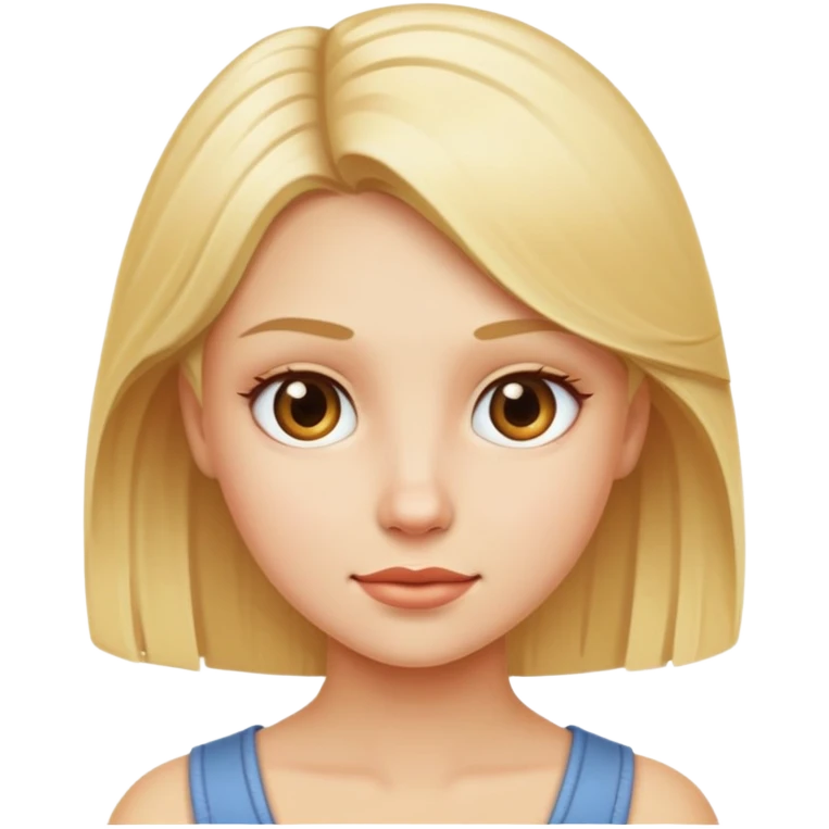 Blond girl  emoji