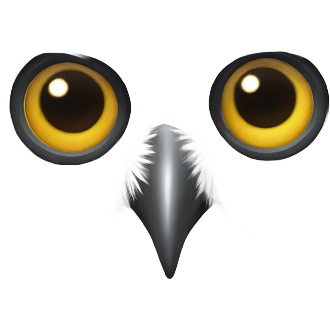White owl  emoji