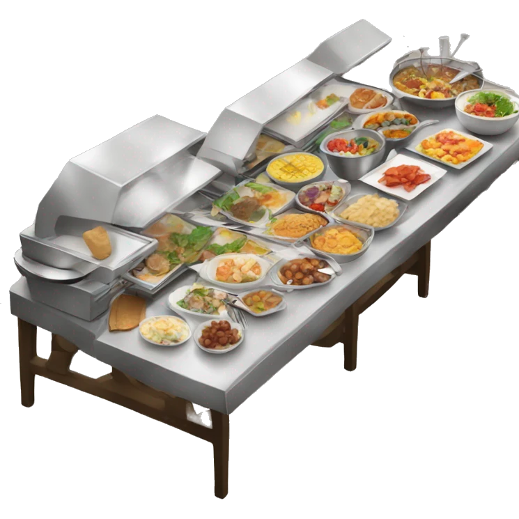 buffet line emoji