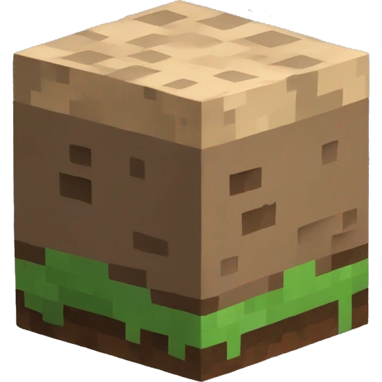 Minecraft dirt block  emoji
