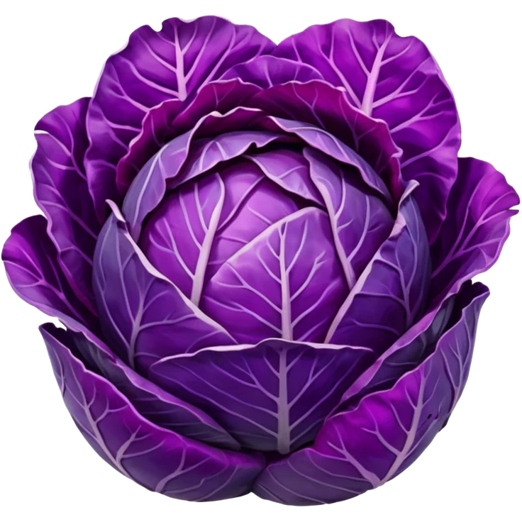 red cabbage emoji