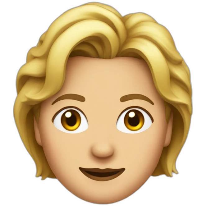 hillary clinton head emoji
