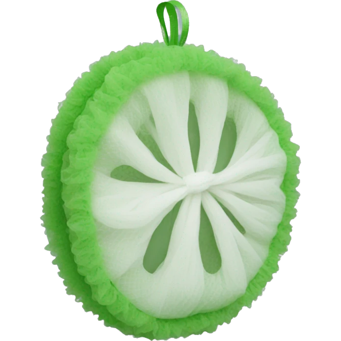 mesh loofah emoji