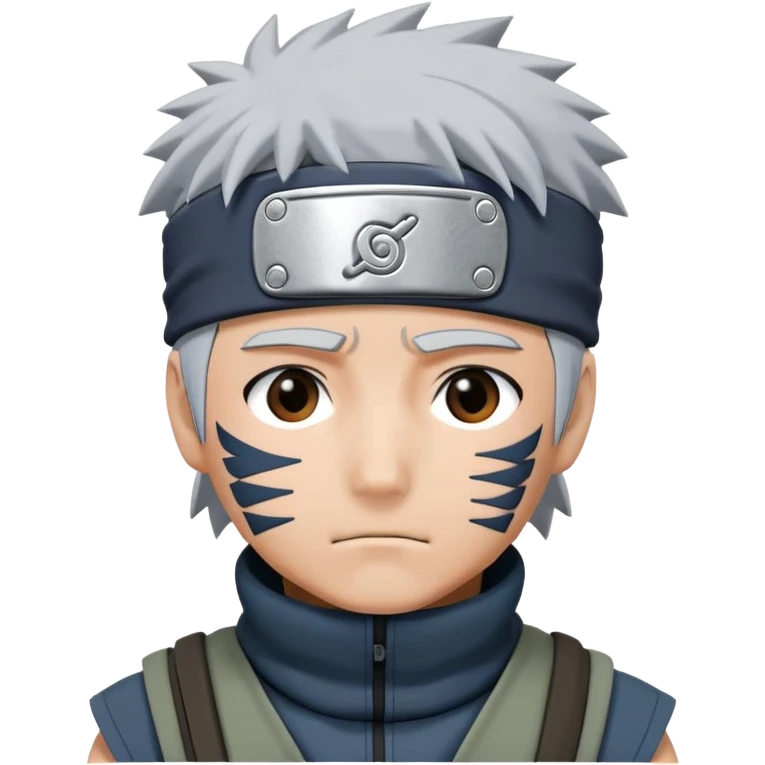 kakashi sensei from naruto emoji