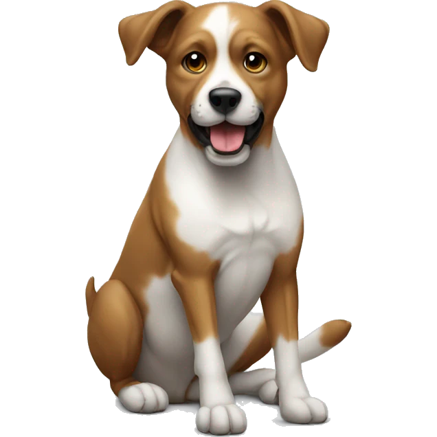 Foot ball dog emoji