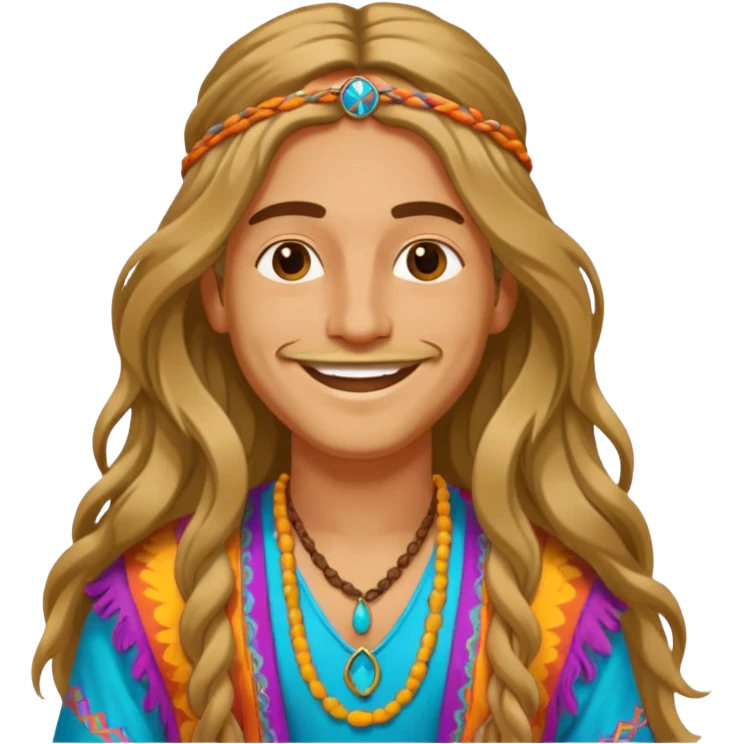 hippie emoji