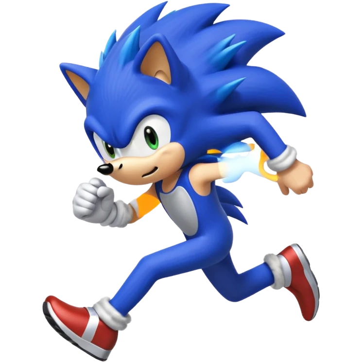 Sonic the hedgehog emoji
