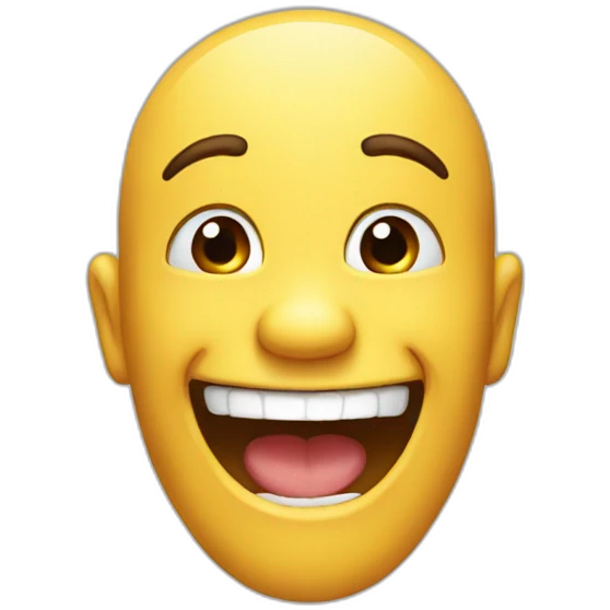 Laugh  emoji