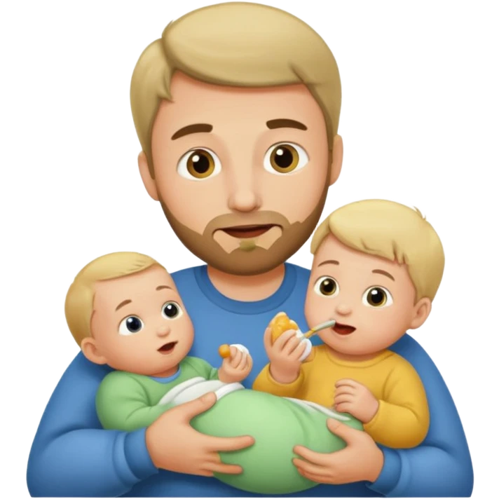 Man eating a baby  emoji