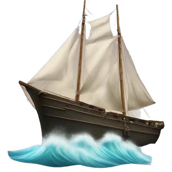 huge boat  emoji