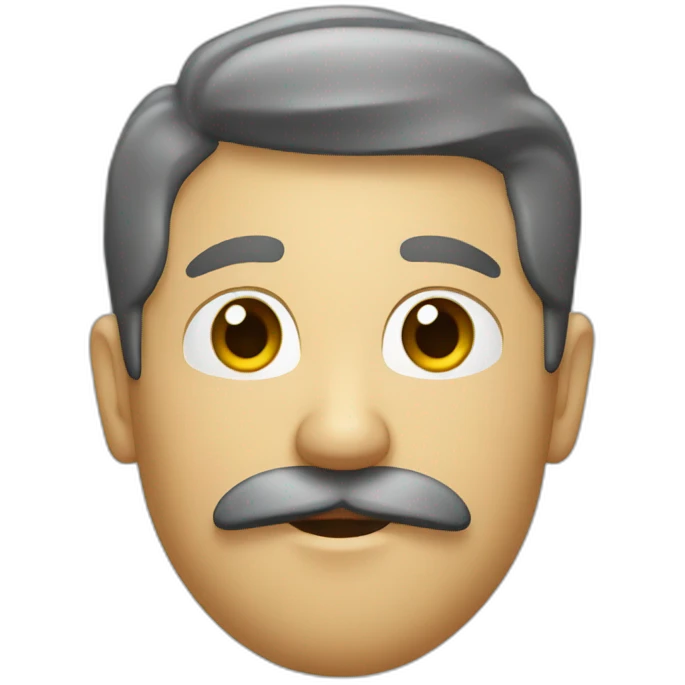 Face with tiny mustache emoji