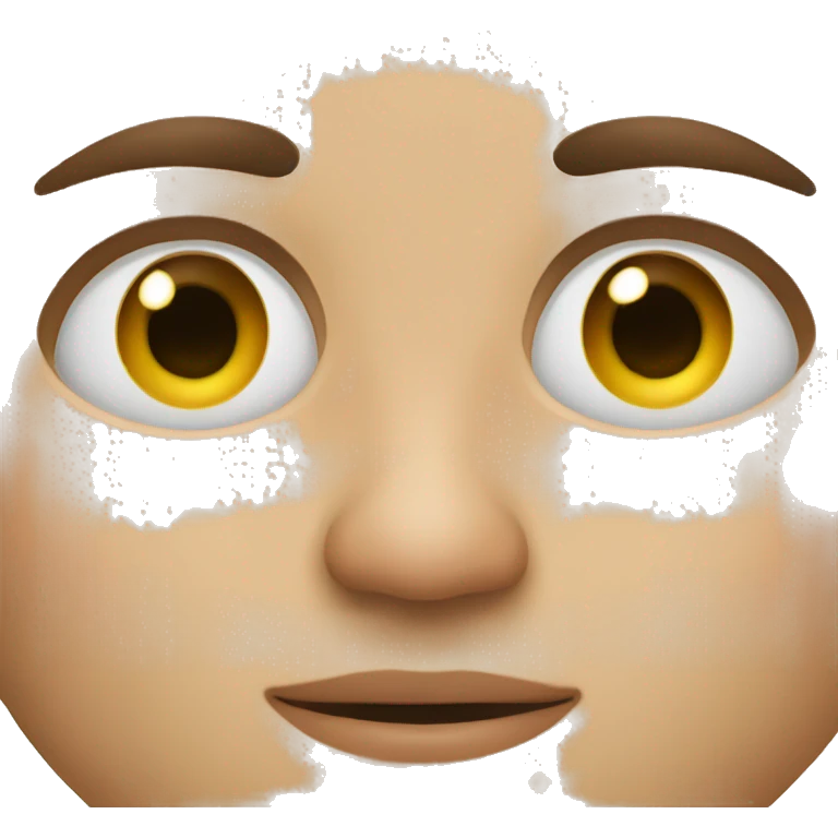 A boy who's tired with dark circles under eyes  emoji