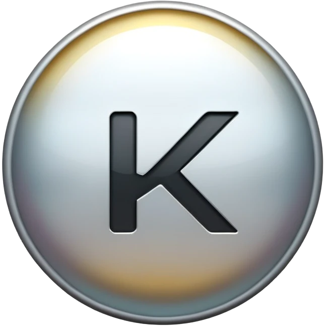 A D with a K in it emoji