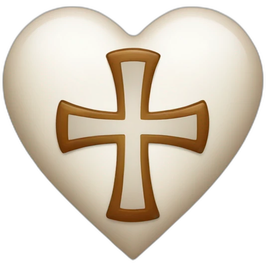 Herz mit kreuz emoji
