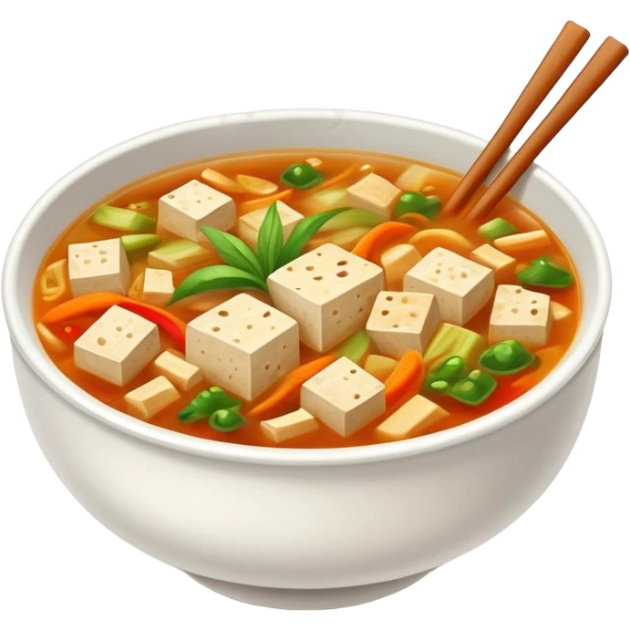 Hot and sour soup  emoji