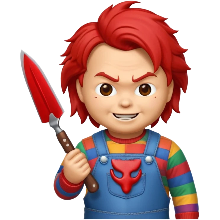 Un emojin de chuky emoji