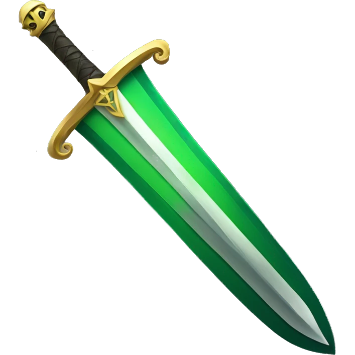 green sword emoji