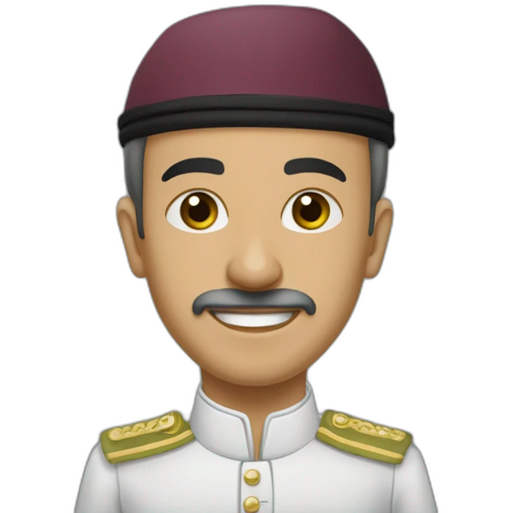 insbired from the algerian president abd lmajid tebboun emoji