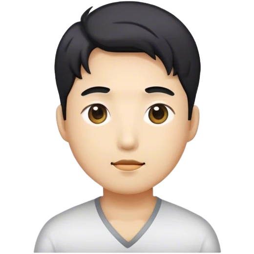 a korean guy emoji