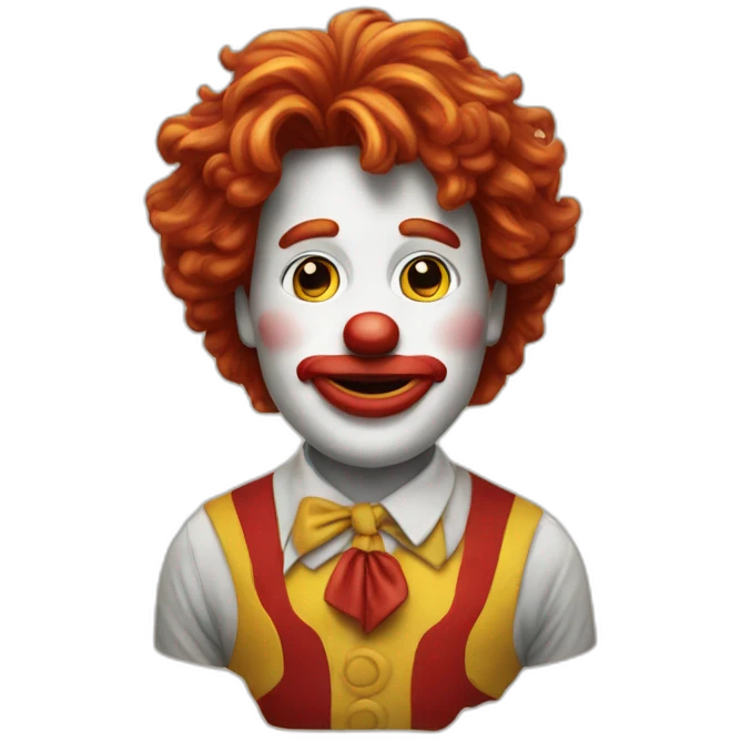 Ronald macdonald emoji