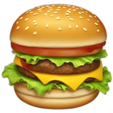 Burger emoji