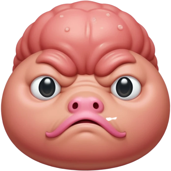 korean leader as a blobfish emoji