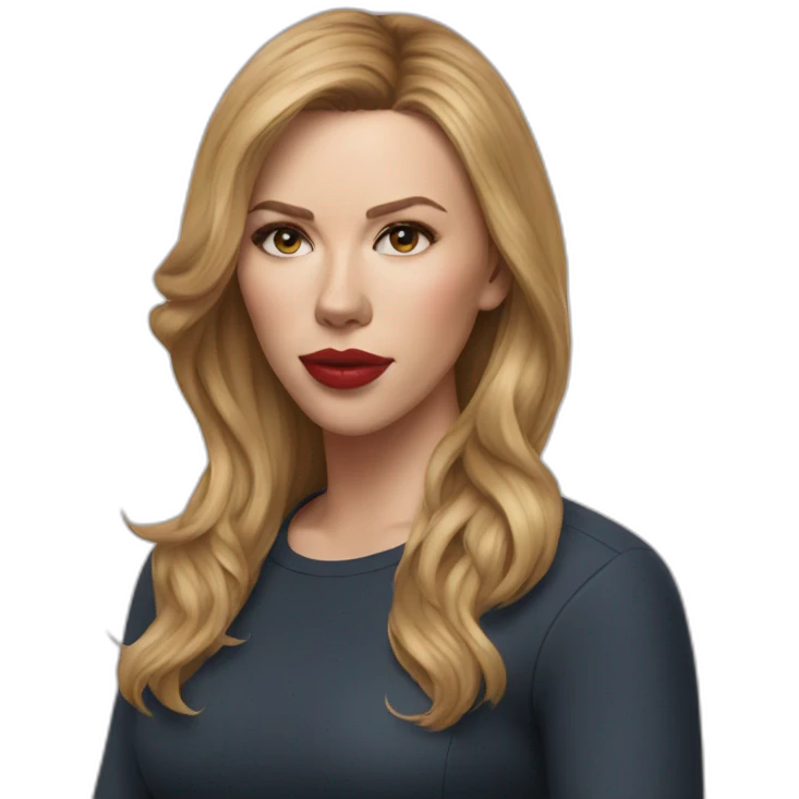 Scarlett Johansson emoji