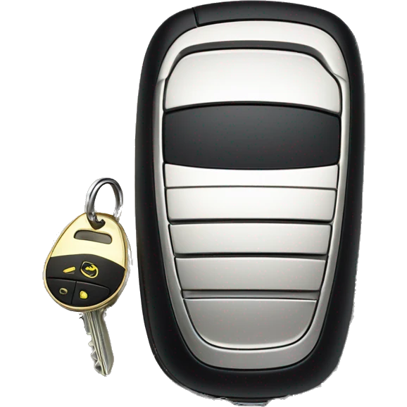 Luxury porsche car key remote emoji