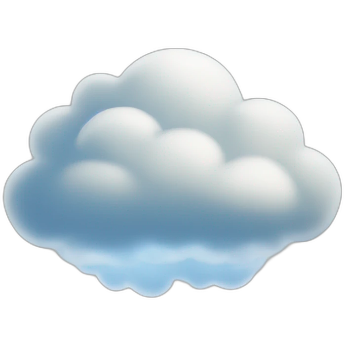 cloud emoji