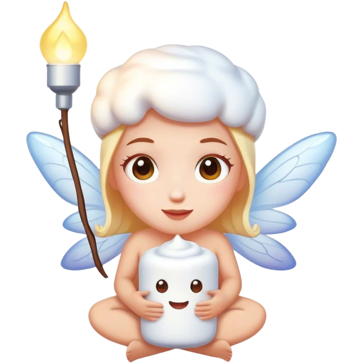 Marshmallow fairy  emoji