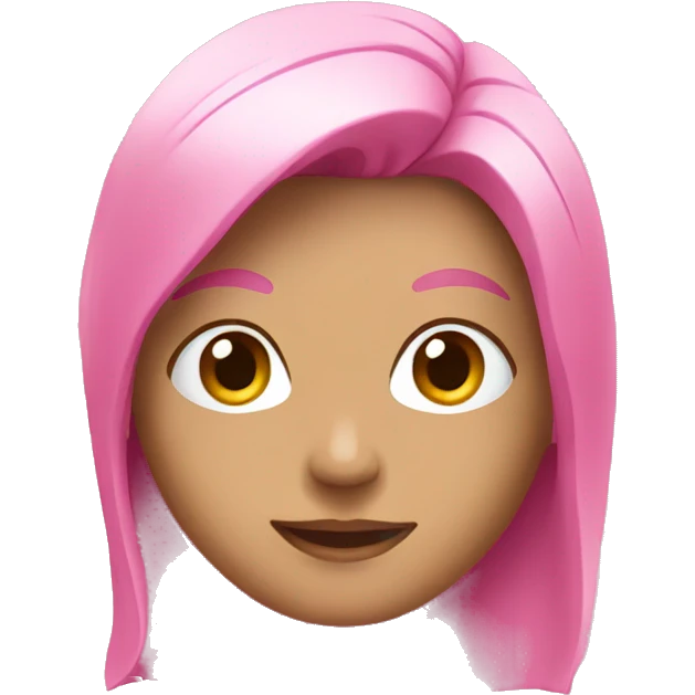 Pink emoji
