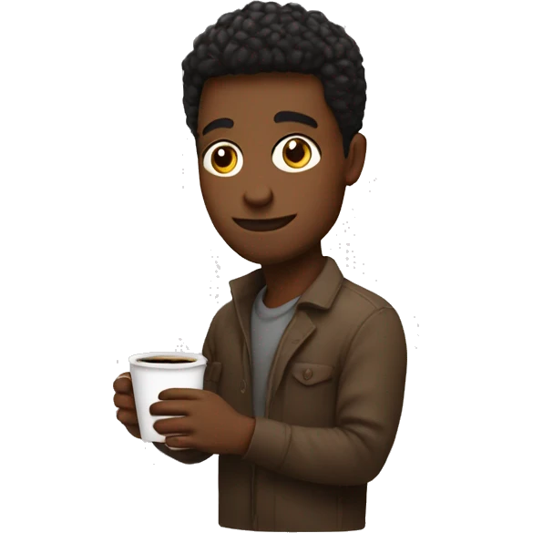 Me with coffee emoji