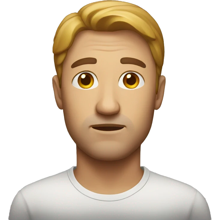 Man staring emoji