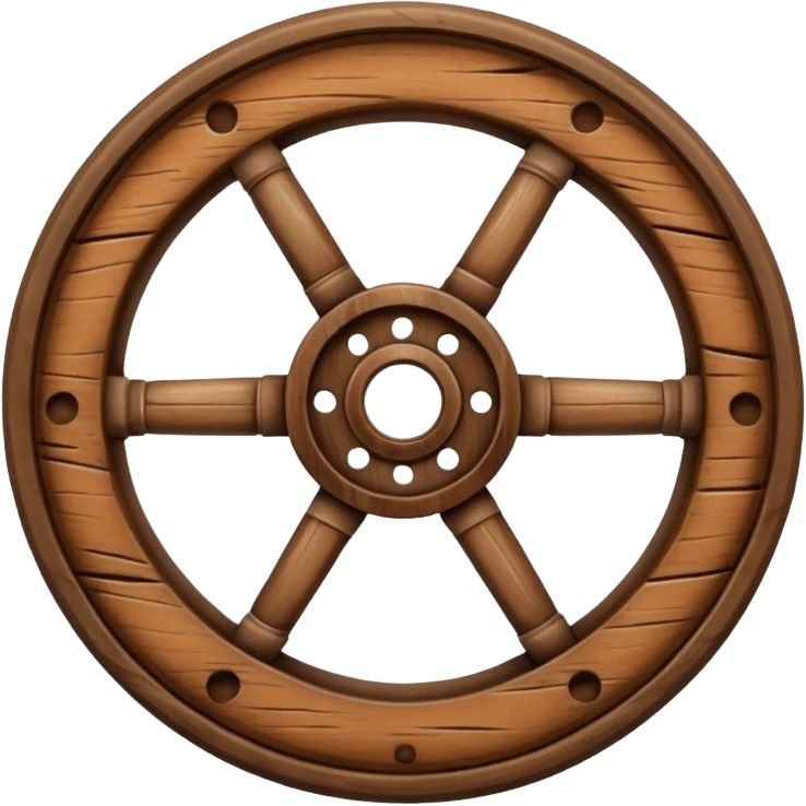 wooden Wheel emoji