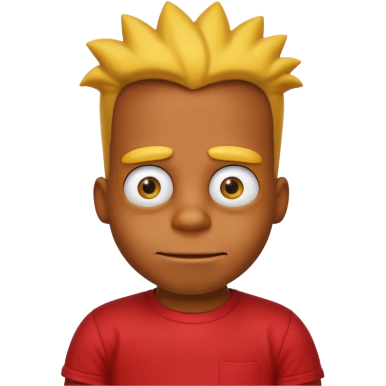 Bart Simpson emoji