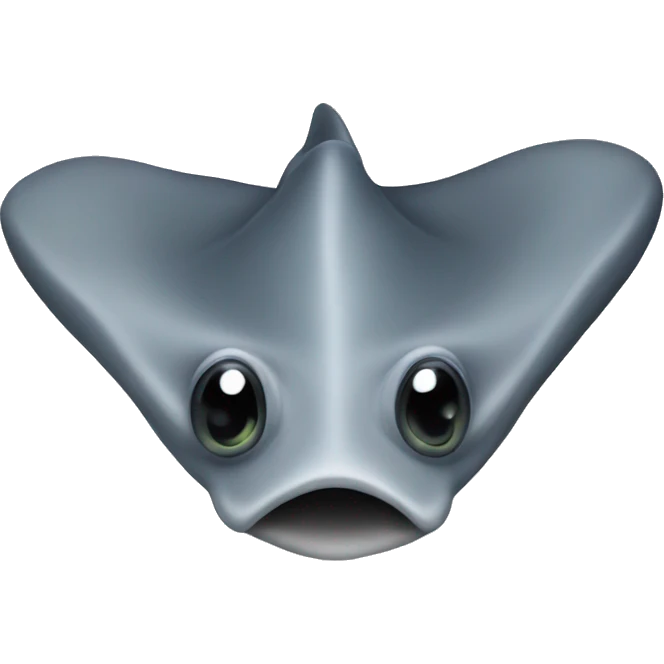 stingray gray emoji