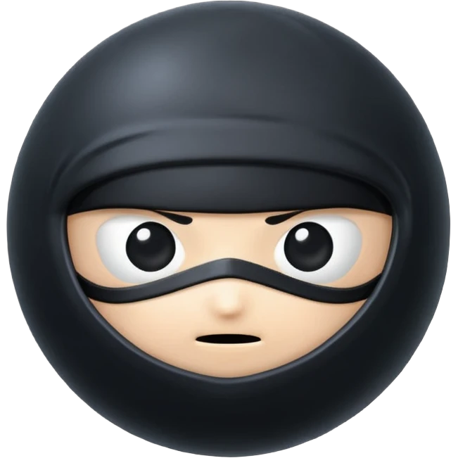Ninja ball emoji