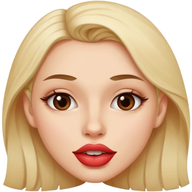 👁️🫦👁️💅💁🏼‍♀️ aguicheuse. Pas de rouge à lèvres mais elle se mord le coin de la lèvres  emoji