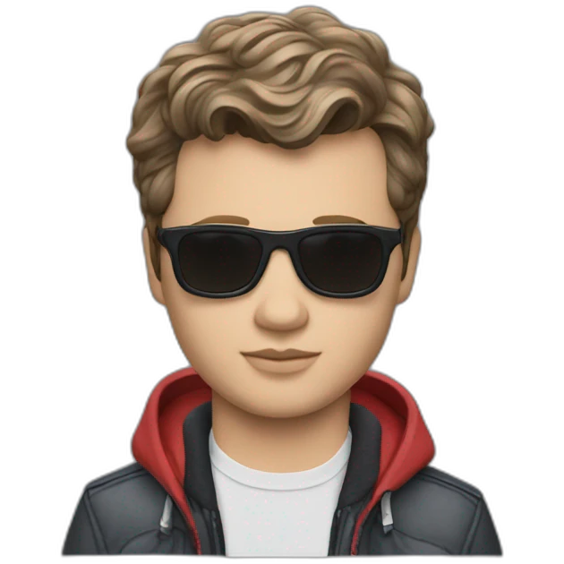 Ansel Elgort baby driver emoji