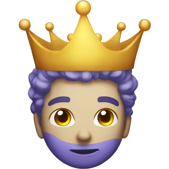 glowing crown emoji