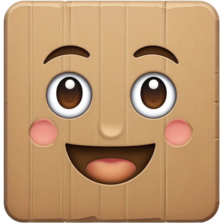 Cardboard emoji