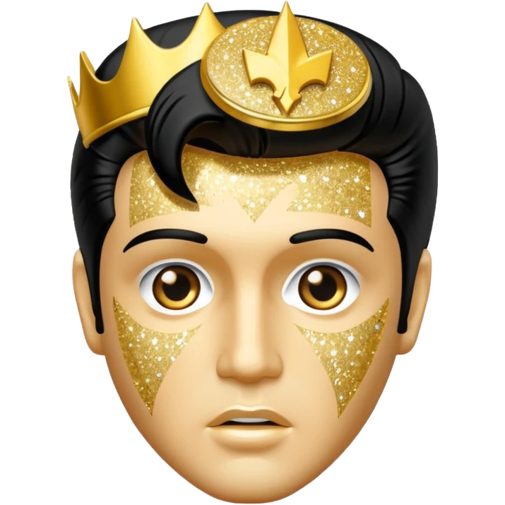 TCB Elvis Presley logo emoji
