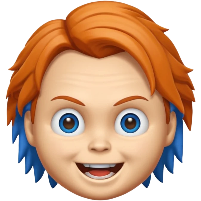 Un emojin de chuky emoji