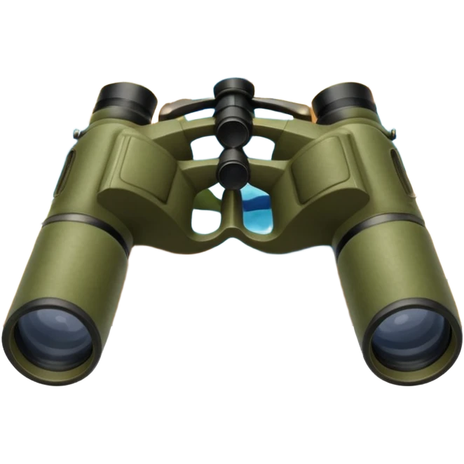 military map with binoculars emoji