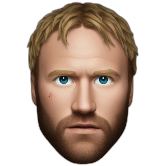 jon moxley forehead blood emoji
