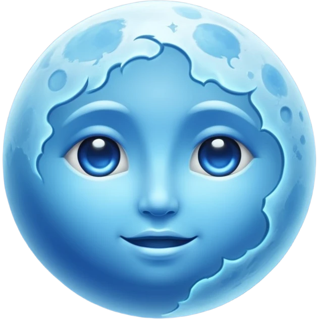 blue moon emoji