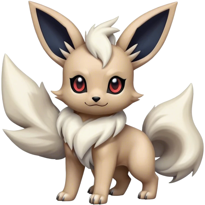 Cool Cute Kawaii Eevee-Absol-Zorua-Umbreon-Pokemon Full Body  emoji