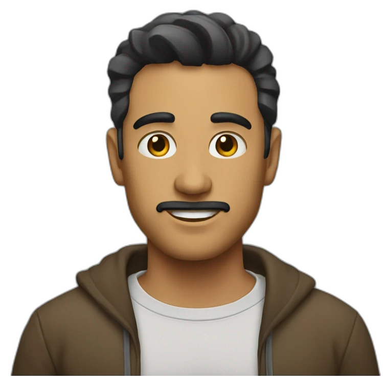 HOMBRE TAPABOCA emoji